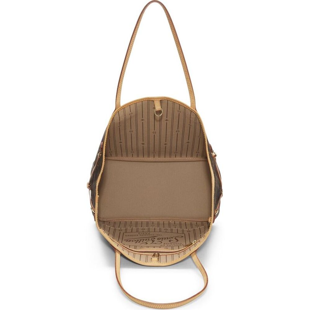 Louis Vuitton Brown Monogram Canvas Neverfull Mm (Authentic Pre-Loved) - Picture 4 of 4